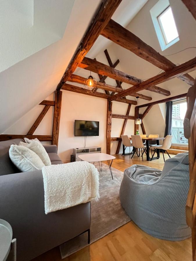Ludwigshome Zentralste Lage, Klima, Smarttv, Terrasse Ludwigsburg Bagian luar foto