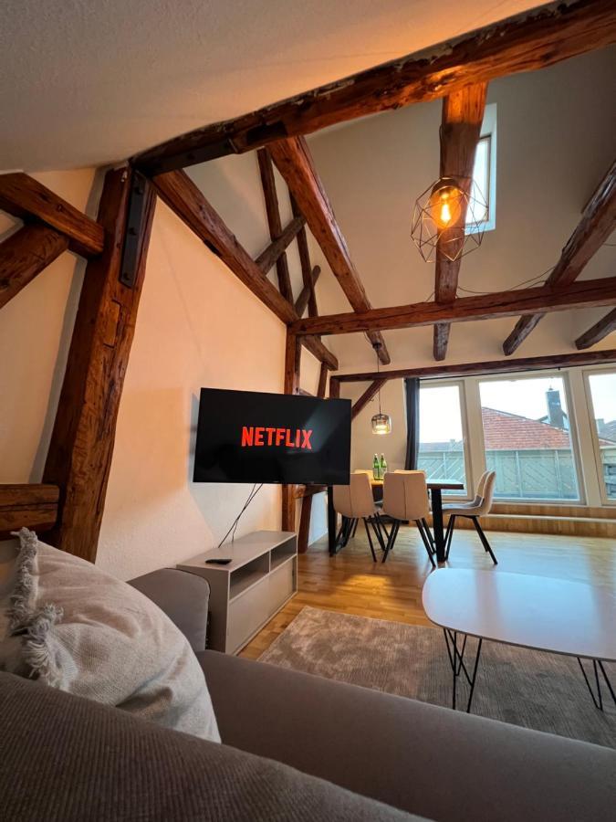 Ludwigshome Zentralste Lage, Klima, Smarttv, Terrasse Ludwigsburg Bagian luar foto