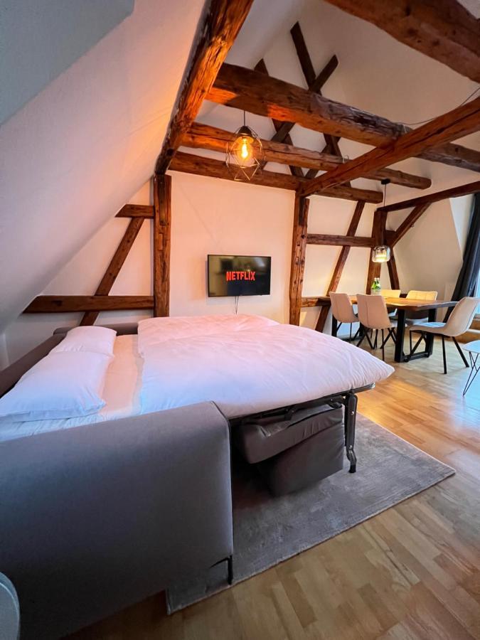 Ludwigshome Zentralste Lage, Klima, Smarttv, Terrasse Ludwigsburg Bagian luar foto